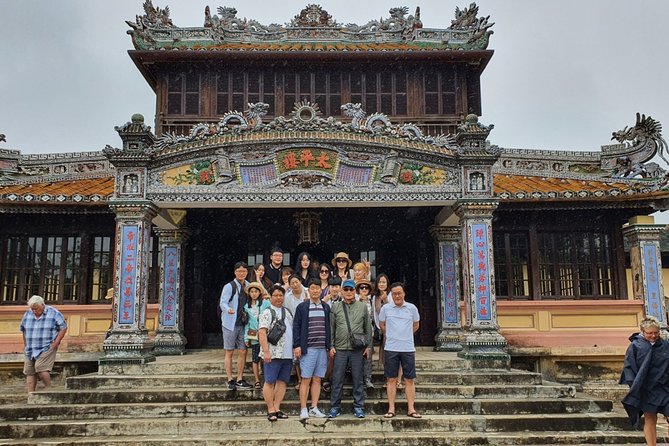 Hue Imperial City Daily Ingroup Tour via Hai Van Pass - Khai Dinh Emperor’s Tomb: where Vietnamese style meets Western influence