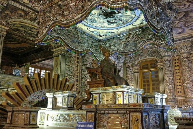 Hue Imperial City Private Tour - Khai Dinh Tomb: the royal tomb that feels different on purpose