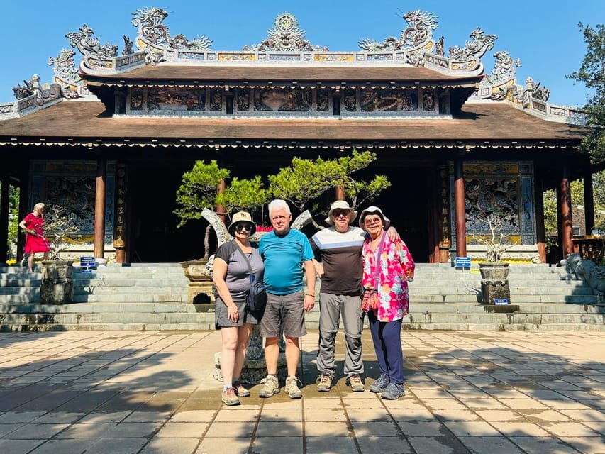 Hue: Imperial City, Royal Tombs Tour & More by Private Car - Thien Mu Pagoda: 400 years old and still the main character