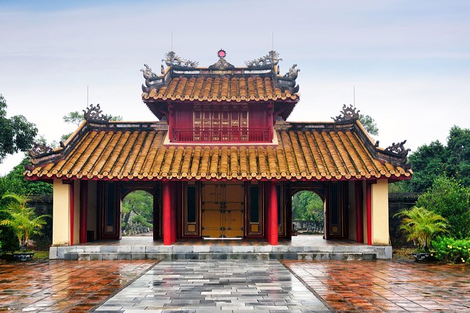 Hue private guided tour to royal Tombs and Thien Mu Pagoda - Khai Dinh tomb: European and Asian design in one strong visual punch
