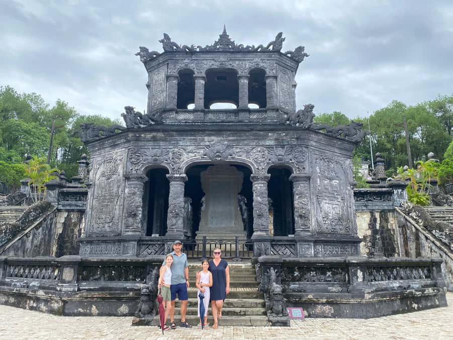 Hue: Private Guided Tour to Royal Tombs & Hue Imperial City - Khai Dinh Tomb: East–West Style in One Emperor’s Final Statement
