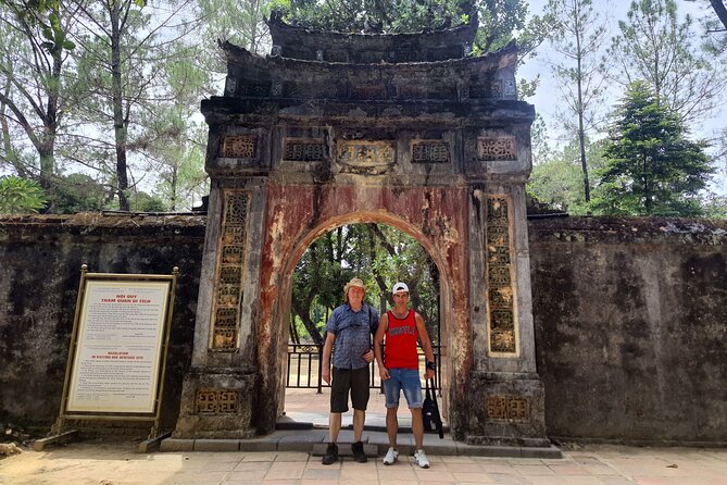Hue: Royal Tombs Tour - Visit 3 Best Tombs & Pagoda - Minh Mang Tomb on Cam Khe Mountain: symmetry, control, and UNESCO-level scale