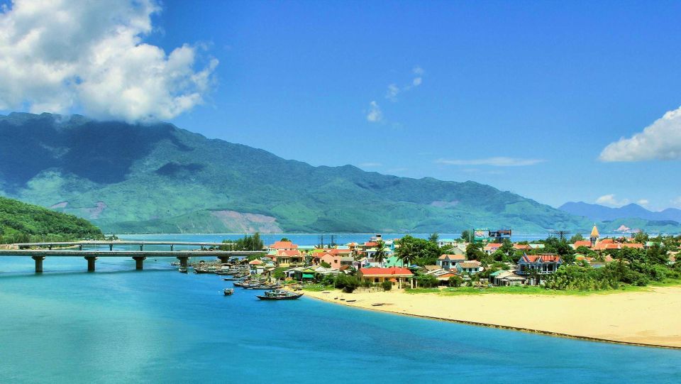 Hue to Hoi An by bus: Hai Van Pass, Lang Co, Marble mountain - Thanh Toan Tile-Roof Bridge: A Small Stop With Real Character