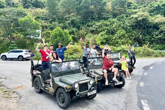 Hue to Hoi An Jeep Tour via Hai Van Pass - Marble Mountains: five limestone peaks near Da Nang