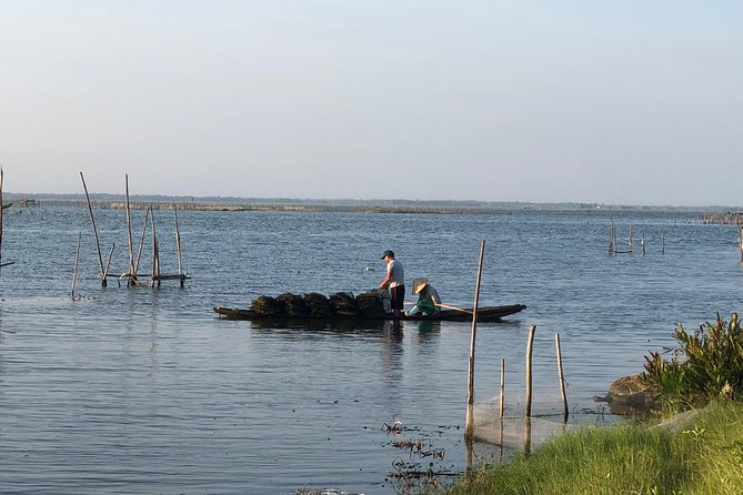 Hue to Hoi An or Hoi An to Hue sightseeing by Private Car - Lap An Lagoon: why the “silk strip” look is worth stopping for