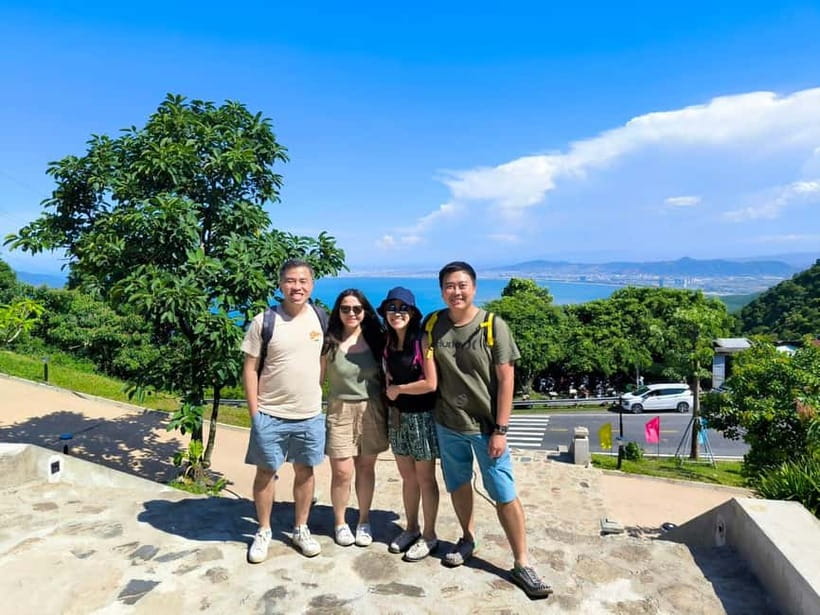 Hue to Hoi An Via Hai Van Pass and More by Private Car - Lap An Lagoon: reflections, mountain views, and that thin strip of land
