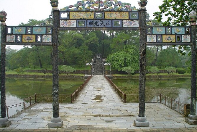 Hue Tombs Tour by Bike & Dragon Boat Cruise on Perfume River - Three Nguyen tombs: Minh Mang, Khai Dinh, and Tu Duc