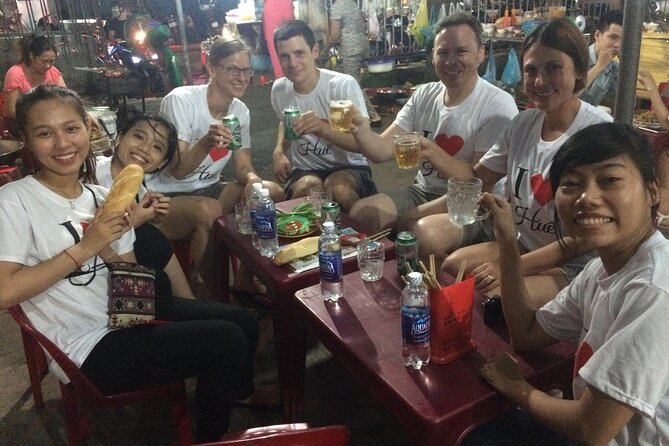 Hue Vegetarian Food Tour By Scooter - Stop 1: I Love Hue Tour (a quick launch into the evening)