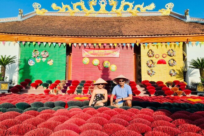 Incense Village, Hat & Lacquer Artisanal with Options From Hanoi - Quang Phu Cau incense village: the smoke, the color, and the cultural thread