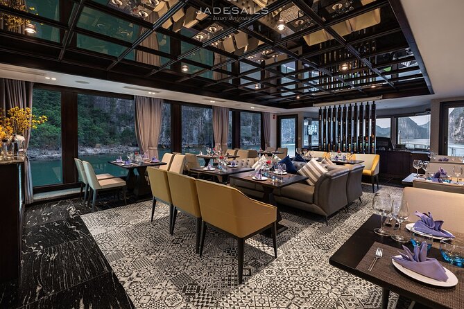 Jade Sails – Halong & Lan Ha Bay The Most Luxurious Day Tour - Lunch onboard, then back on the move