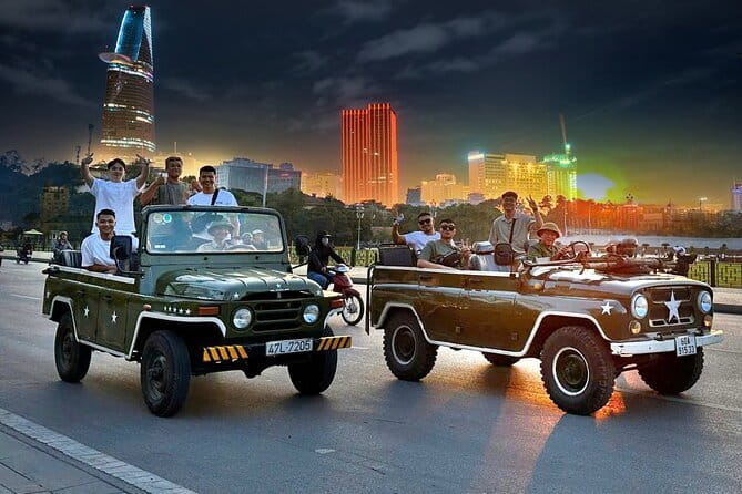 Jeep Tour Saigon By Night : FRESH SEAFOOD, STREET FOOD & SKY BAR - Key Highlights You Should Know