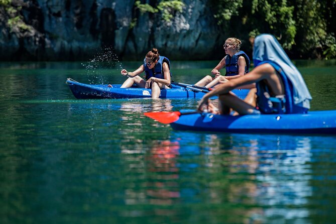 Kayaking at Lan Ha Bay - Your Kayak Setup: Double Kayaks and a Small Group