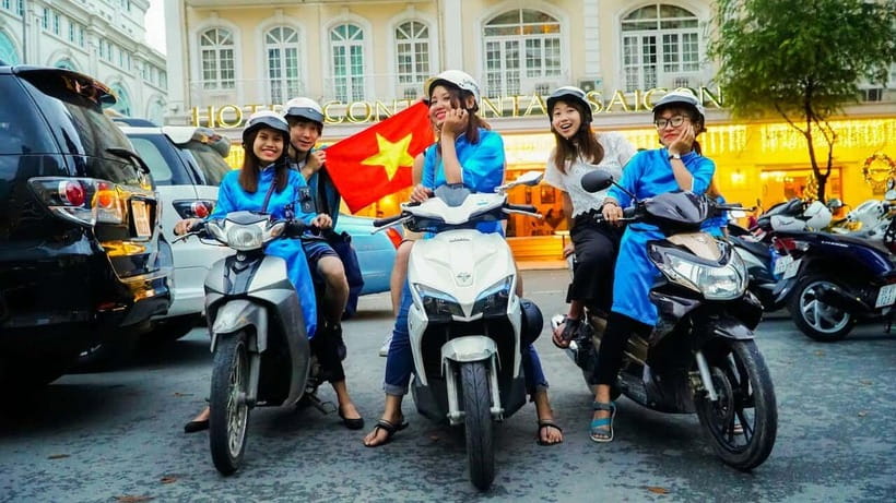 KISSTOUR | Motorbike Food Tour Female Drivers in Ho Chi Minh - A 4-Hour Saigon Ride Built Around Women Drivers