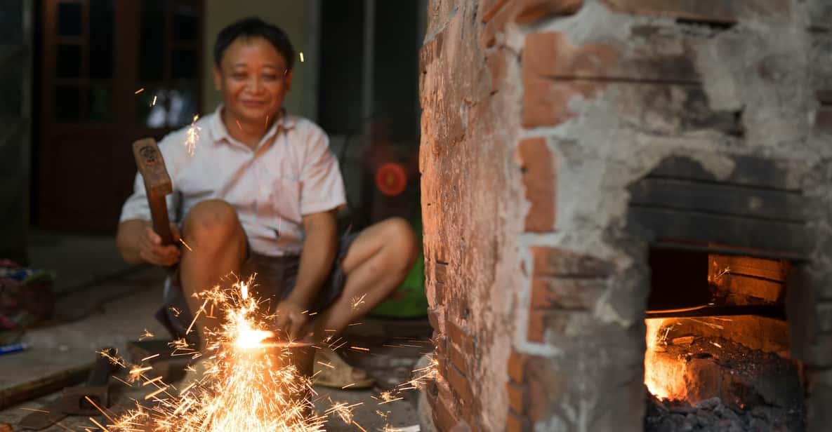 Knife Making in Blacksmith Village in Hanoi - Entering Da Sy: where Hanoi gets more local