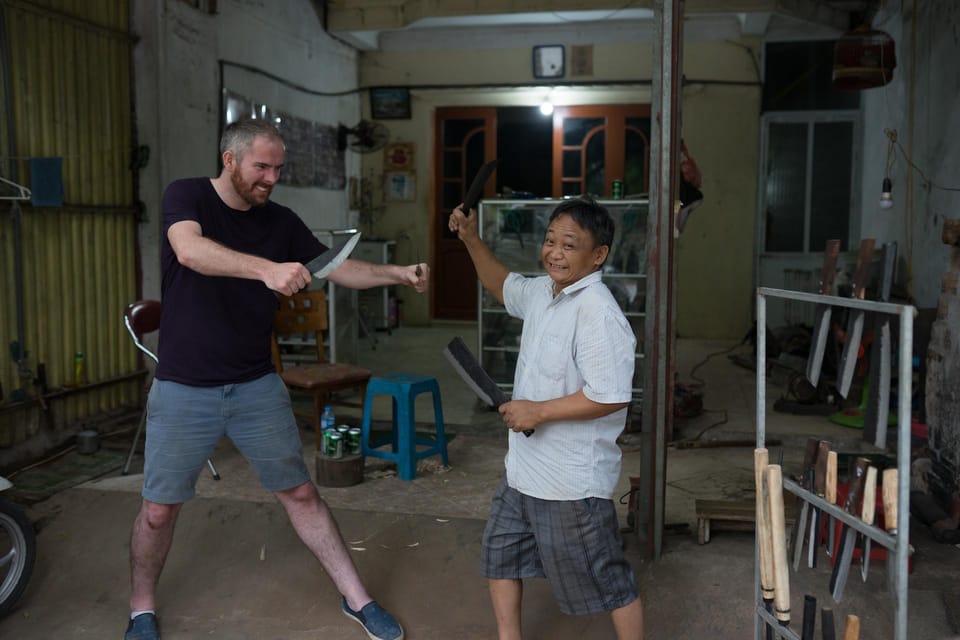 Knife Making in Blacksmith Village in Hanoi - What happens in your knife workshop (step by step)