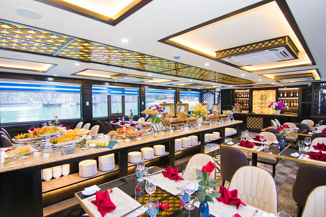 La Casta Cruise - Luxury Day Tour in Halong Bay (Expressway- Limousine) - Onboard extras: Jacuzzi and the sunset party