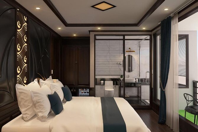 La Stella Cruise 2 Days from Halong bay to Lan Ha bay - Your Cabin: Private Balcony Comfort (and Real Little Luxury Details)