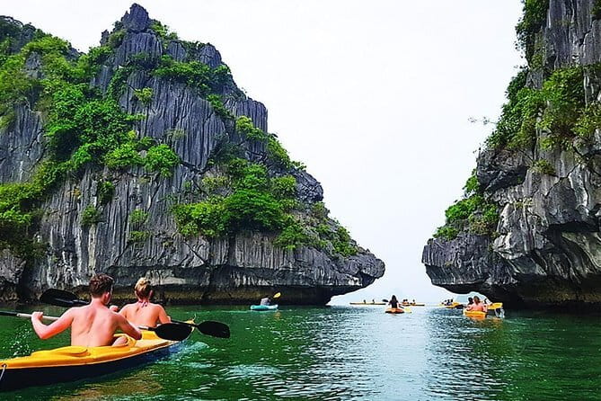 Lan Ha Bay 2 days tour with 3-star cruise - Day 1: Sailing Into Lan Ha Bay’s Quieter Side, Then Kayaking Dark & Bright