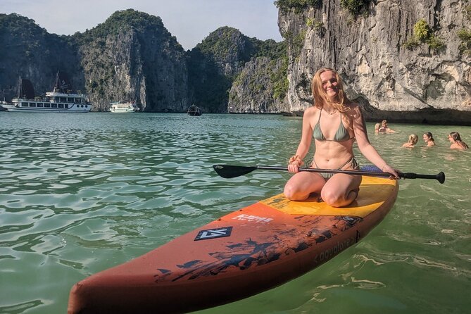 Lan Ha Bay day tour from Cat Ba Town - Serenity Premium Cruise - Dark & Light Cave area: kayaking time and the flexible plan