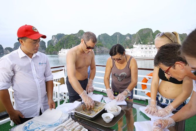 Lan Ha Bay Overnight Cruise with Kayaking, Tai Chi, Swimming,... - Language and practical expectations onboard