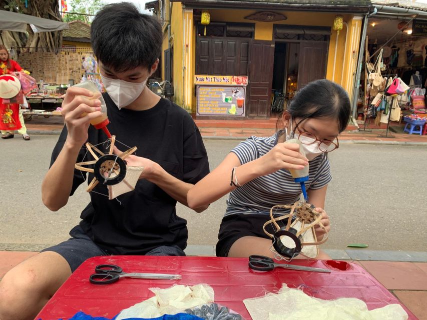 Lantern Making Class With Lynn - A hands-on lantern class in Hoi An’s Minh An neighborhood