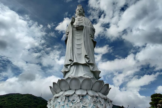 LOVELY PILGRIMS to MARBLE MOUNTAIN & DRAGON BRIDGE & LADY BUDDHA - Dragon Bridge: Quick City Energy Between Big Nature and Big Religion