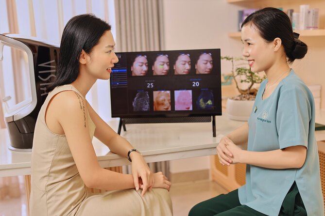 Luxury Facial in a Tranquil & Private Spa - When the spa adds VISIA and digital face scanning
