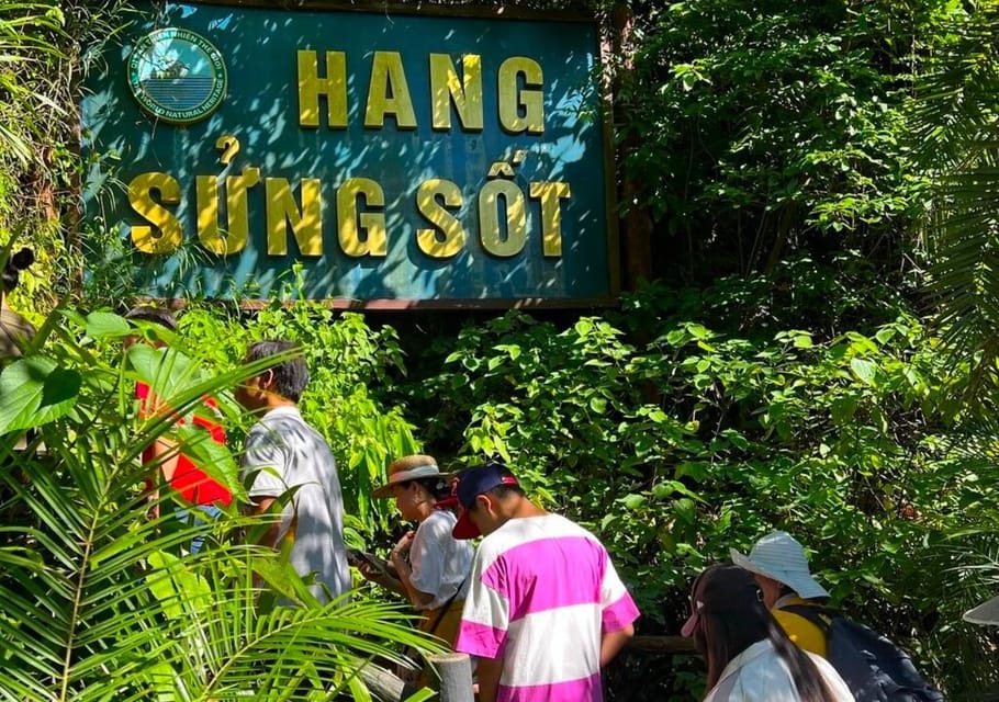 Luxury Ha Long Symphony Day Cruise With Lunch, Cave & Island - Ti Top Island: swim time, or hike for panoramic views