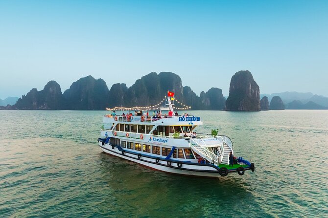 LUXURY Halong Bay Cruise 5 Stars Full Day Tour with Buffet Lunch - Sung Sot Cave and Luon lagoon kayaking: the highlight, plus the stair reality