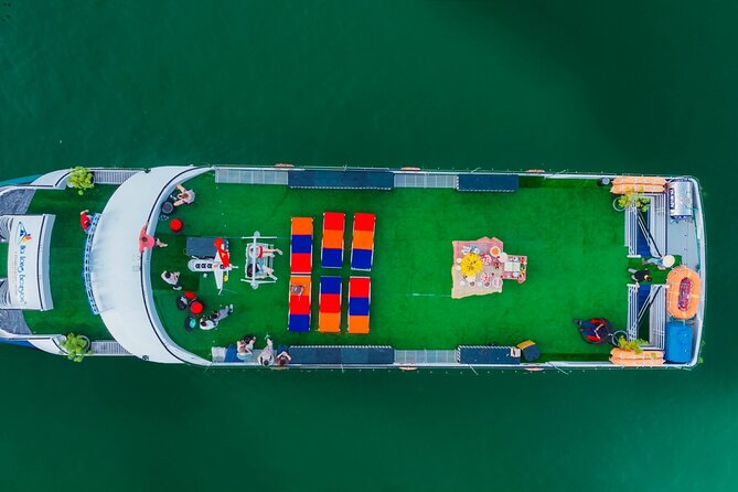 LUXURY Halong Bay Cruise 5 Stars Full Day Tour with Buffet Lunch - The 5-star cruise setup: what you’re paying for at this price