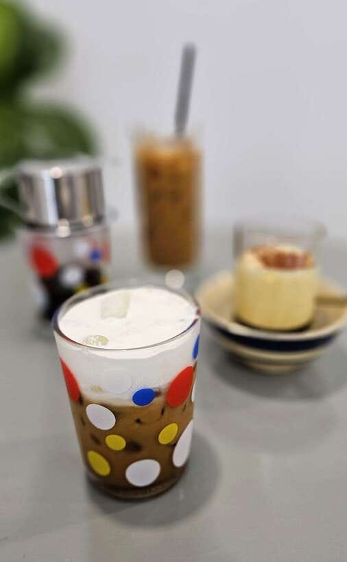 Make 3 Regions Iconic Vietnamese coffees: Brown, Salted, Egg - What you’ll make: Brown coffee, Salted cream coffee, Egg coffee