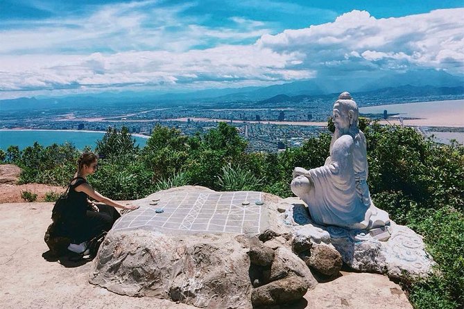 Marble mountain, Am Phu cave and Monkey mountains group tour - Monkey Mountain (Son Tra): Linh Ung pagoda and the Lady Buddha