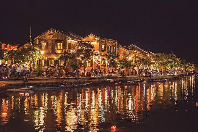 Marble Mountains - Hoi An Ancient Town Afternoon Tours FROM DANANG(15H30-21H) - Hoi An Ancient Town at night: lanterns, crowds, and the river walk