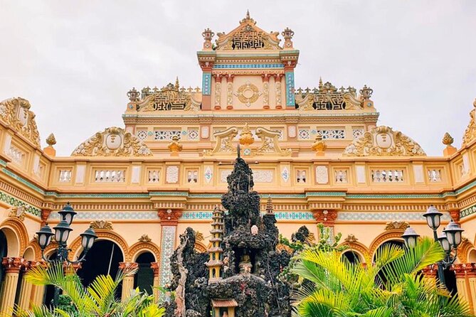 Mekong Delta Full Day Trip - My Tho & Ben Tre - Small Group Tour - Vinh Trang Pagoda: More Than a Quick Temple Stop