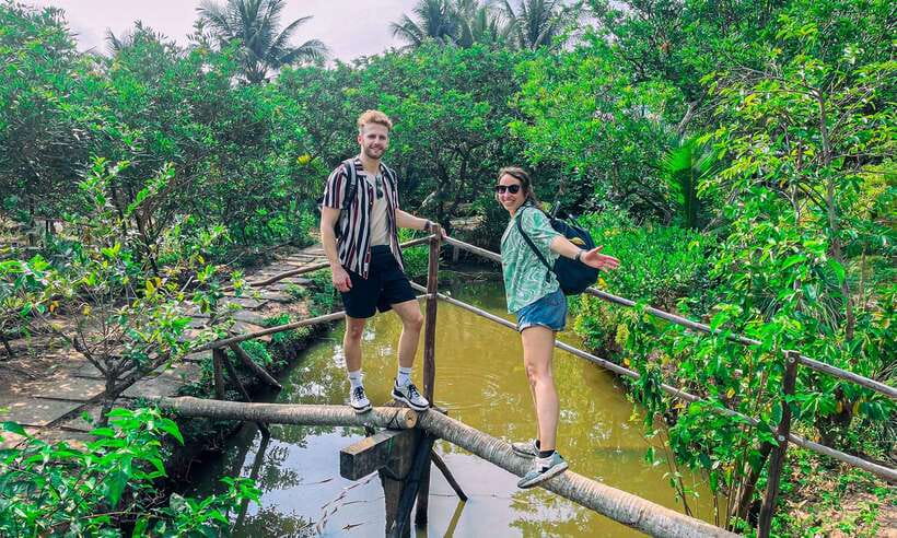 Mekong Delta 'Lesser-Known' My Tho & Ben Tre 1-Day Tour - Floating fish farm and coconut candy making: what you actually watch