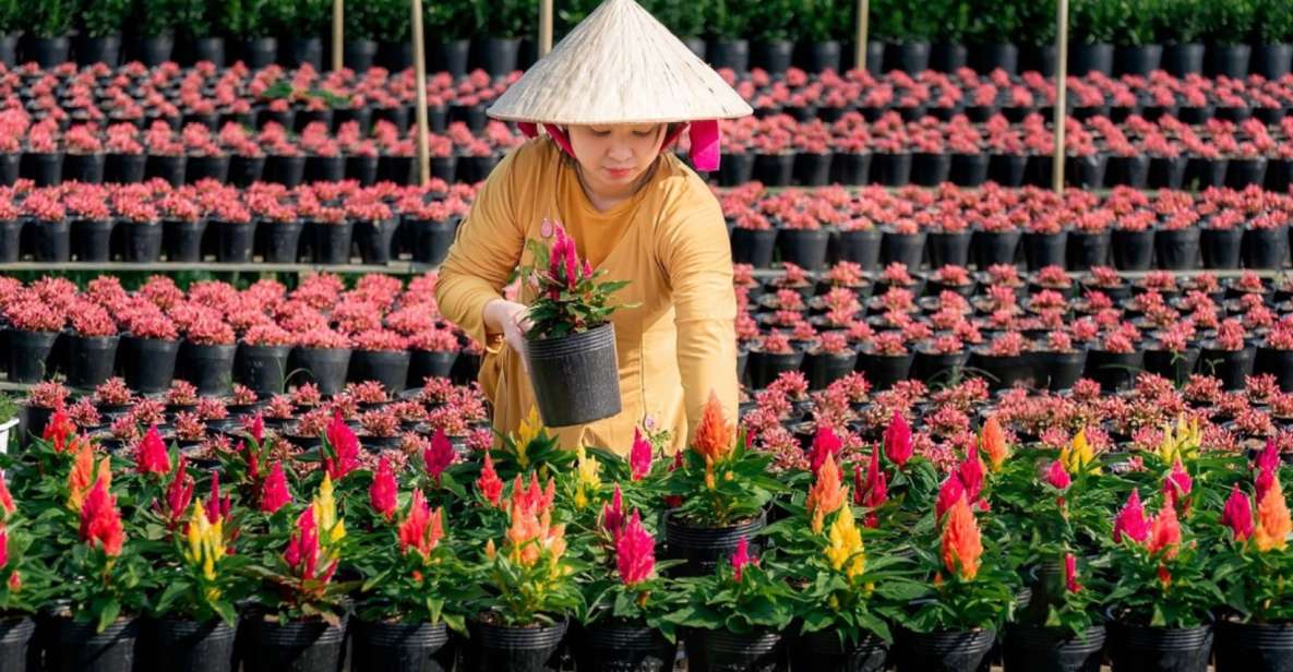 Mekong Delta Tour 2-Day (SaDec – Can Tho - My Tho - Ben Tre) - Day 1 in Sa Dec: flowers, pagodas, and the Huynh Thuy Le connection
