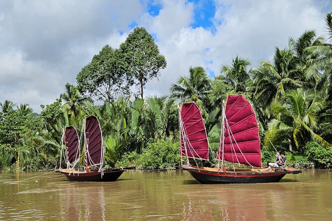 Mekong River Relaxing Sail boat cruise to Coconut Canals (1.5HRS) - Stop 1 Ben Tre to Stop 3 Back to Ben Tre: How the Timing Works