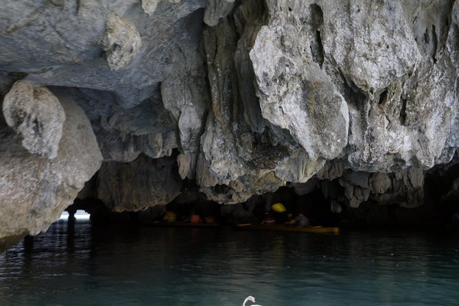 Most favorite full day boat tour with kayaking in Lan Ha bay, Ha Long bay - Thap Nghieng Island swim: clear water and white sand time