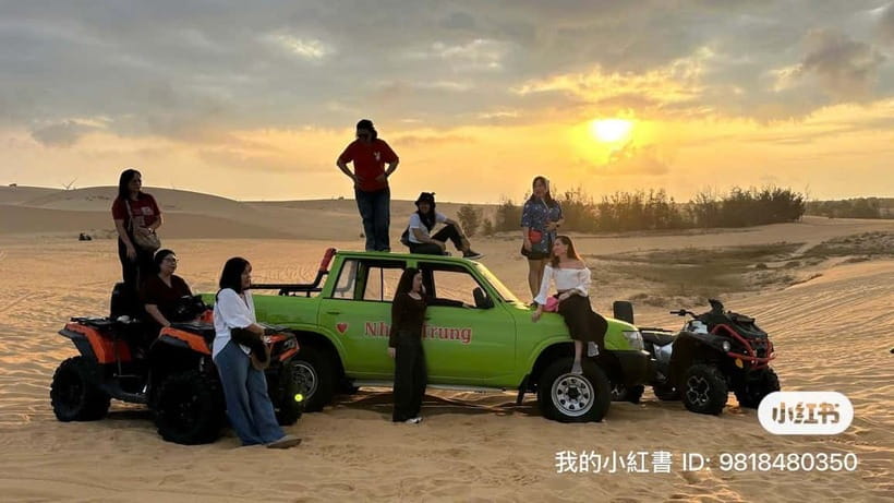 Mui Ne: Group Tour & Sunrise/Sunset Quad Bike Adventure - Fairy Stream / Suoi Tien: walking, shallow water, and optional add-ons