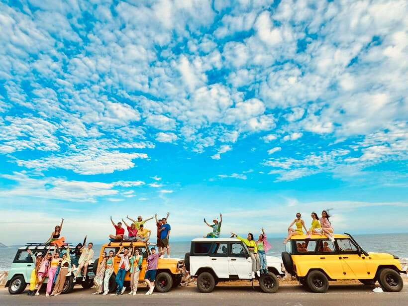 Mui Ne: Shared Jeep Tour Sunrise or Sunset to Sand Dunes - How the shared jeep pickup and 4-hour rhythm really feels