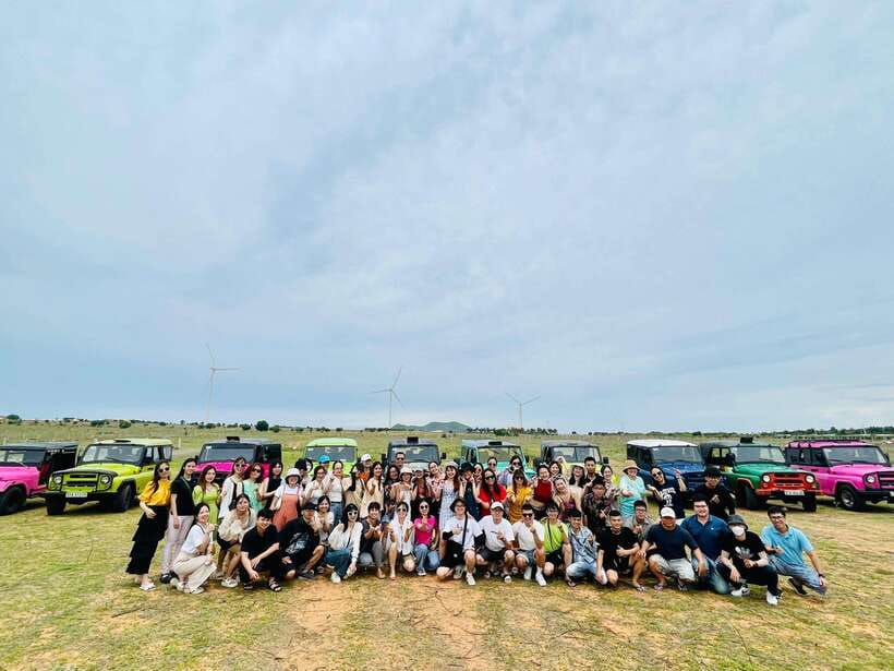 Mui Ne: Shared Jeep Tour Sunrise or Sunset to Sand Dunes - White Sand Dunes at sunrise: photos, walking, and the paid dune access question
