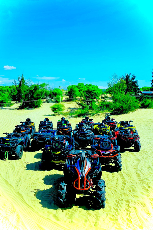 Mui Ne special: Quad Bike ATV drive by yourself+ Jeep &Guide - How the Sunrise/Sunset Timing Changes the Whole Dune Experience