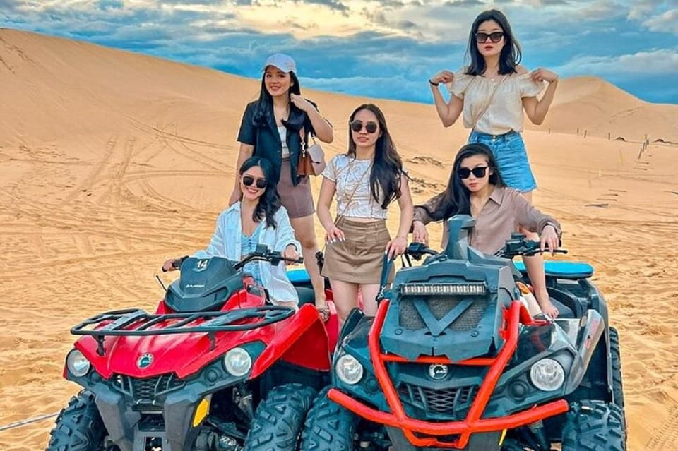 Mui Ne: Unforgettable Sand Dunes Private Jeep Tour with ATV - Fairy Stream barefoot walk: cool photos, plan for smell