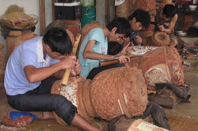 My Son Holyland and Rice Paper Making Tour - The Thu Bon River cruise: fresh air plus a calm reset