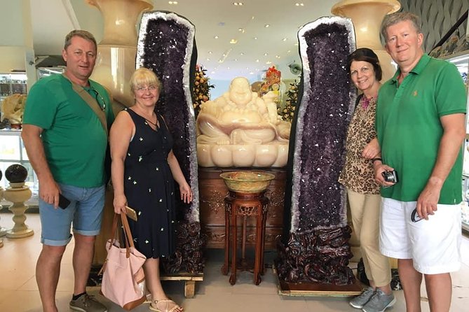 My Son Holyland &Marble Mountain-Am Phu Cave-Private Guided Tour - Marble village time: traditional marble carving you can see up close