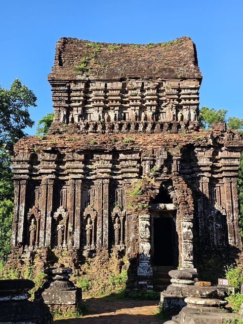 My Son Sanctuary Morning/Afternoon with Boat Trip and Banhmi - My Son Sanctuary: guided Champa architecture, photos, and a Cham show