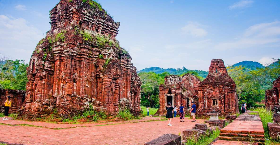 My Son Sanctuary Tour with Cham Dance & Thu Bon Boat Ride - My Son Sanctuary: UNESCO towers in a mountain valley