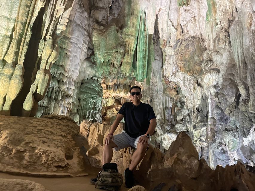 National Park - Paradise Cave & Phong Nha Cave - Inside Paradise Cave: Guided Explanations and a Cool Escape