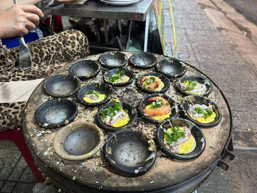Nha Trang After Dark by Cyclo (Pedicab) - Stop 2 for grilled beef BBQ: a decades-old go-to
