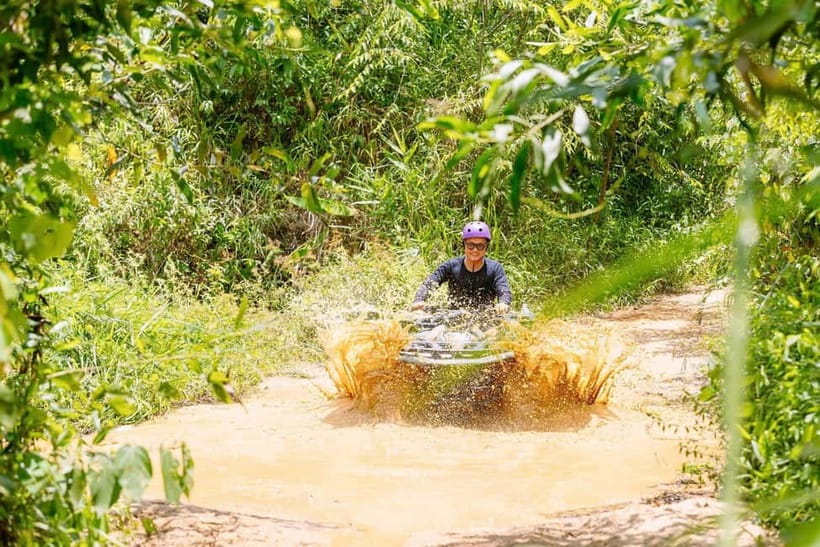 Nha Trang: ATV Extreme Tour at Kong Forest - ATV Extreme Tour: learning the “beast” and finding your speed